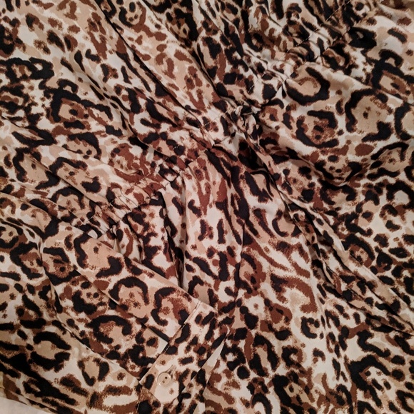 Womens, leopard print dress - Picture 2 of 3